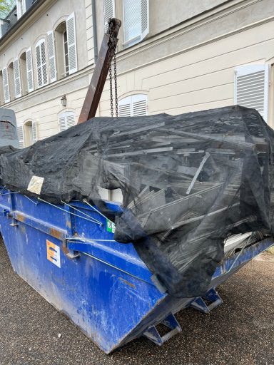 Évacuation déchet de chantier